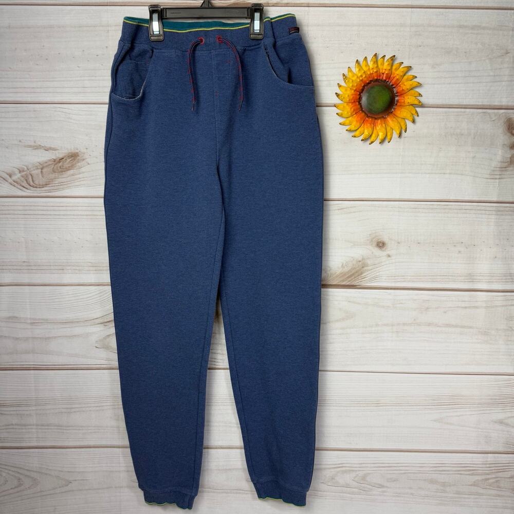 Baker by Ted Baker Kids Blue Textured Jogger Pants Age 13-14